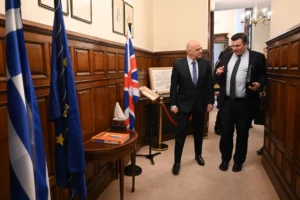 Ν. Δένδιας: Συναντήθηκε με τον Βρετανό υπουργό Άμυνας