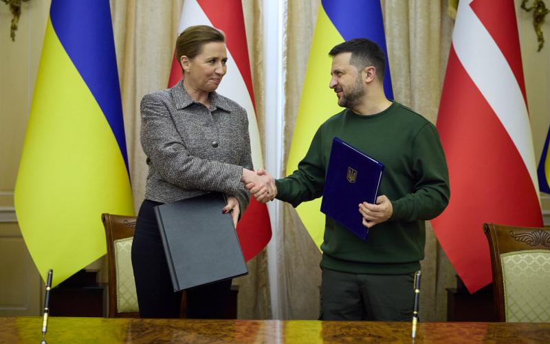 Συμφωνία ασφάλειας υπέγραψαν οι Δανία και Ουκρανία