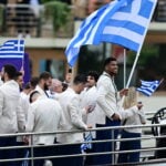 Η ελληνική αποστολή εχθές στο Παρίσι