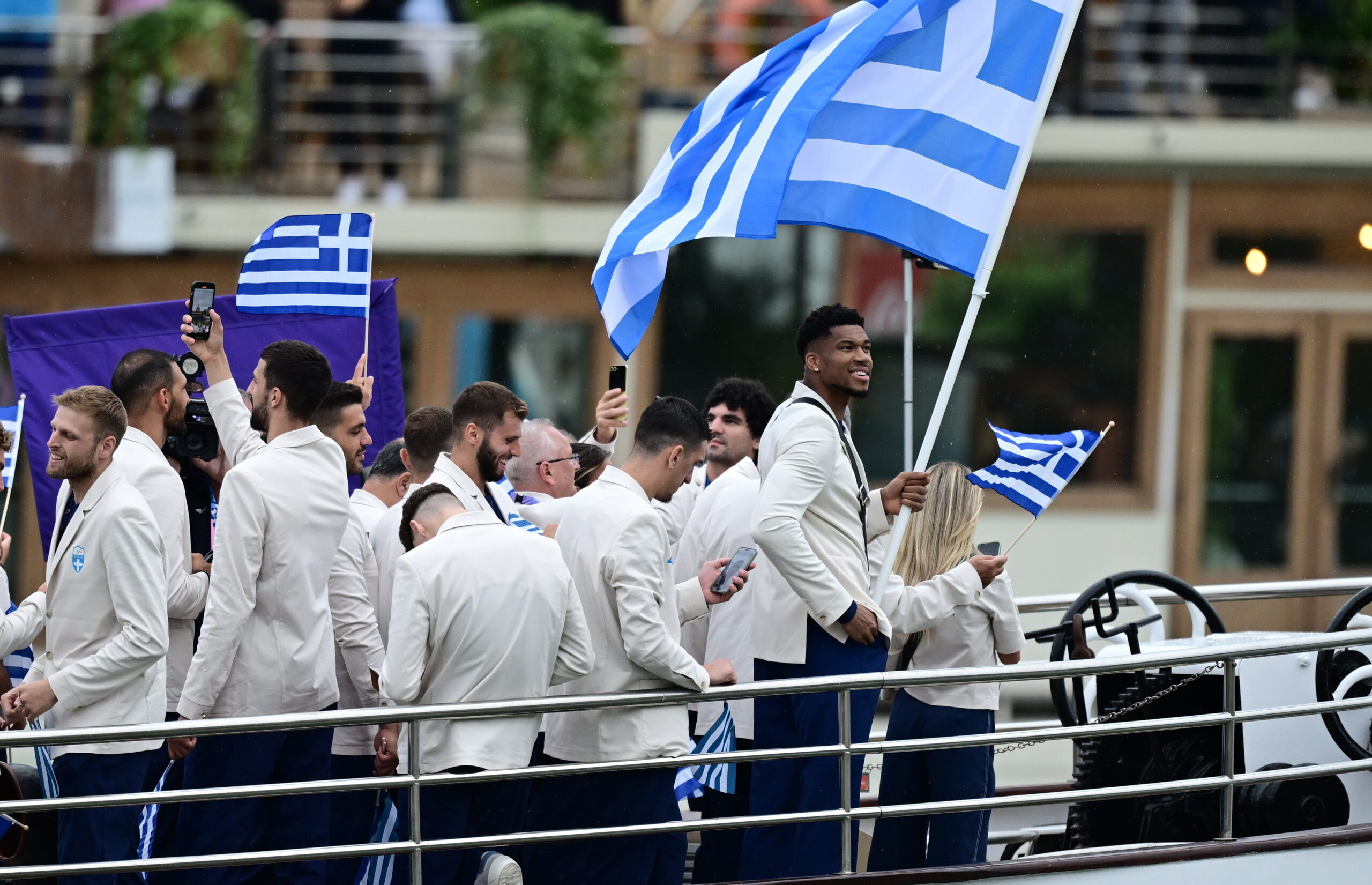 Η ελληνική αποστολή εχθές στο Παρίσι