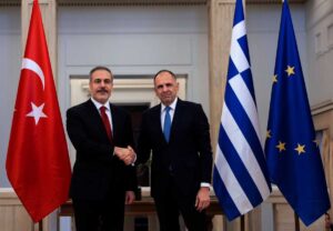 Τι δήλωσε ο Φιντάν μετά τη συνάντηση με Γεραπετρίτη